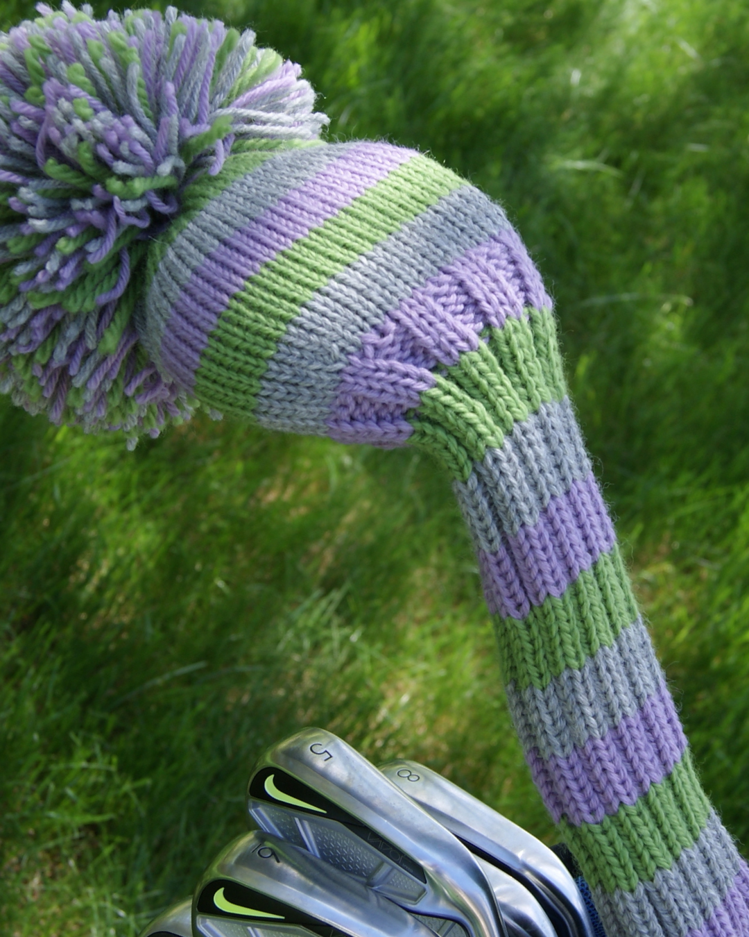 Varsity Stripes Custom Knit Headcover