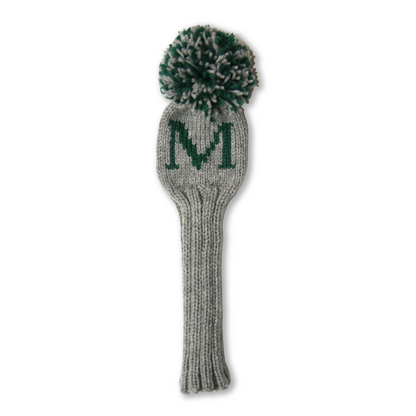 Large Monogram Custom Knit Headcover - One Letter/Number