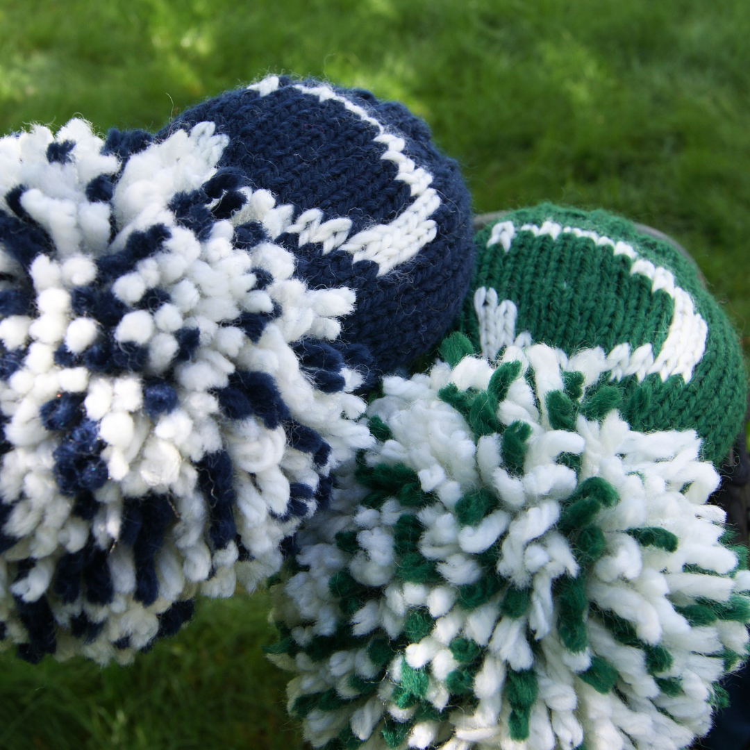 Large Monogram Custom Knit Headcover - One Letter/Number