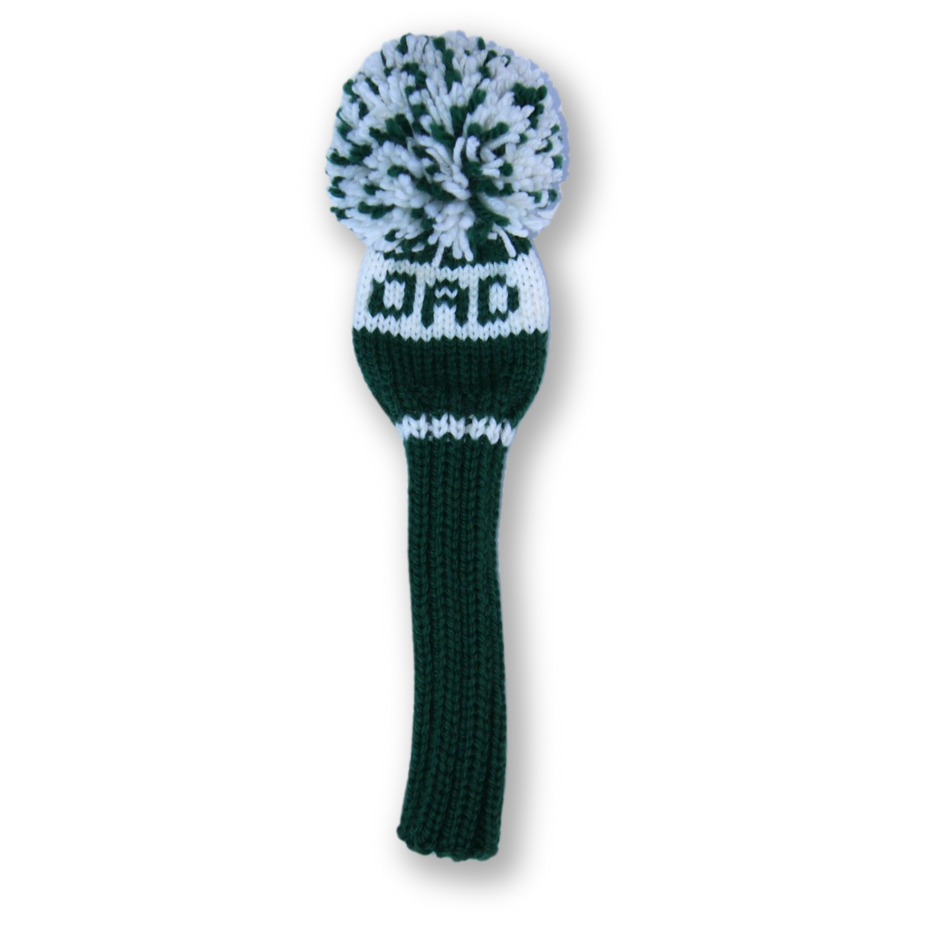 Monogram Stripe Custom Knit Headcover - 3 Letters/Numbers