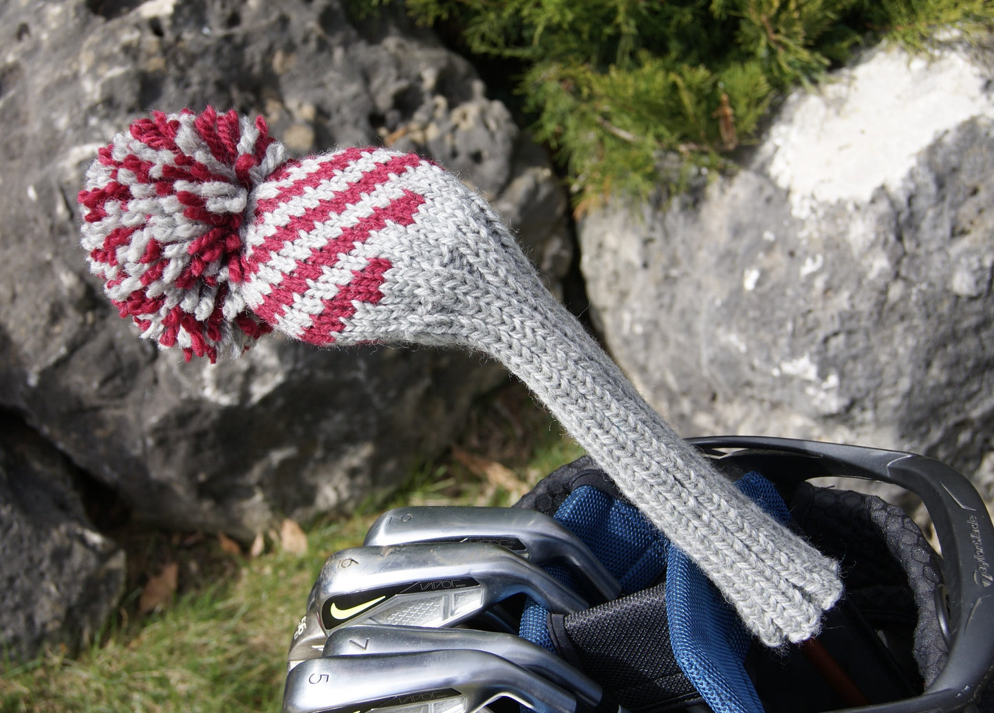 Spiral Pattern Custom Knit Headcover