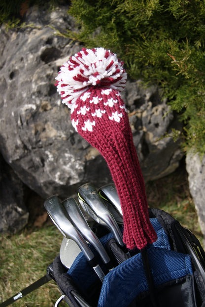 Diamond Pattern Custom Knit Headcover