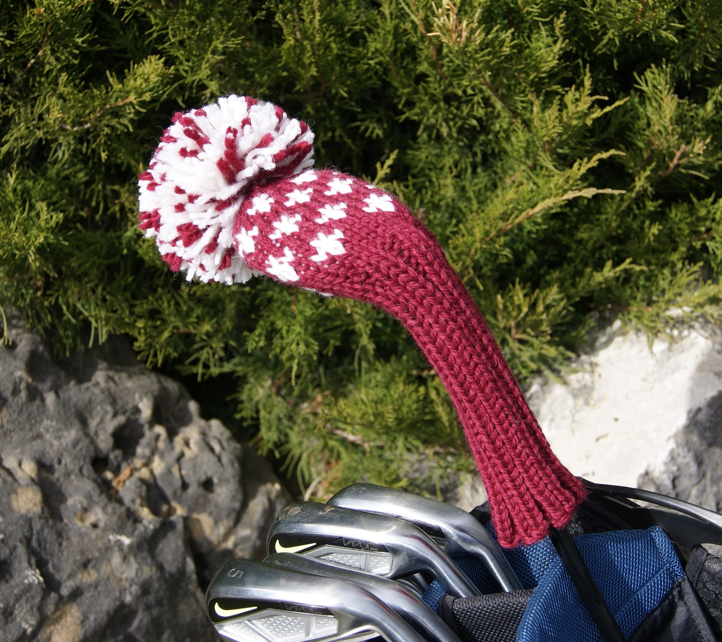 Diamond Pattern Custom Knit Headcover