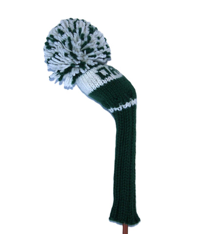 Monogram Stripe Custom Knit Headcover - 3 Letters/Numbers