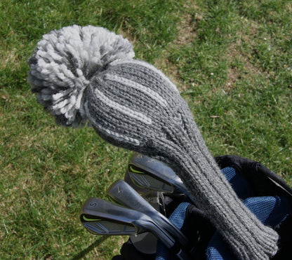 Vertical Stripe Custom Knit Headcover