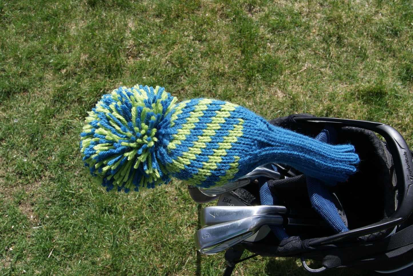 Spiral Pattern Custom Knit Headcover