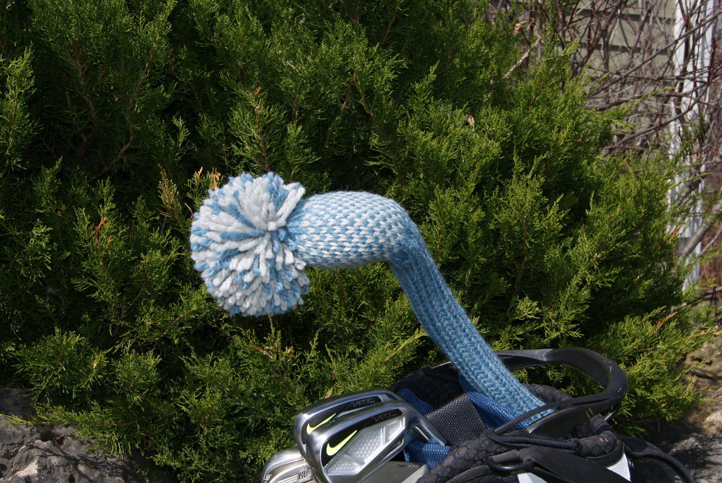 Check Pattern Custom Knit Headcover