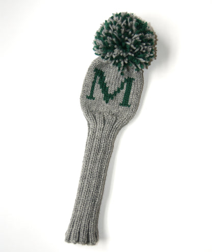 Large Monogram Custom Knit Headcover - One Letter/Number