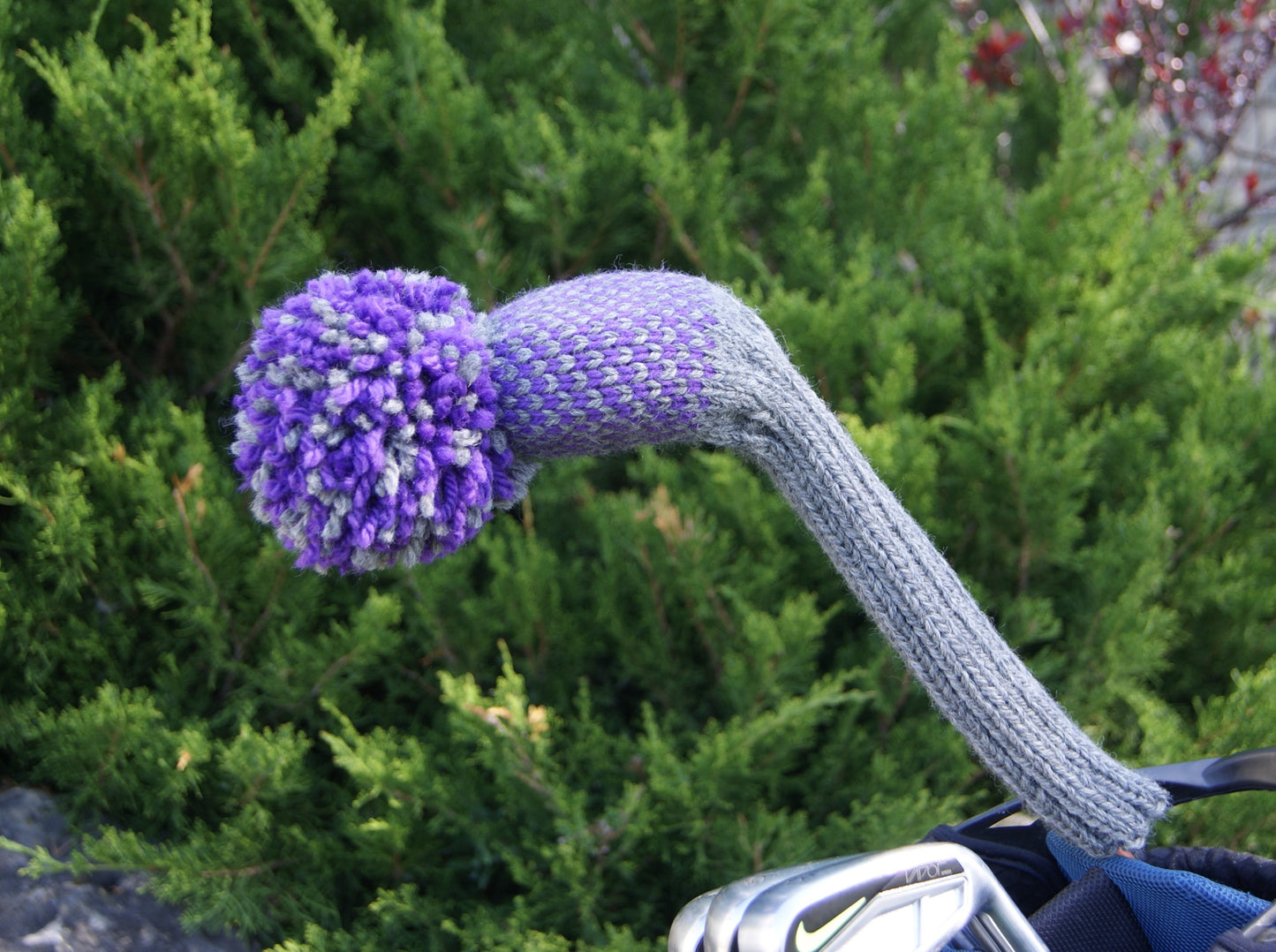 Check Pattern Custom Knit Headcover