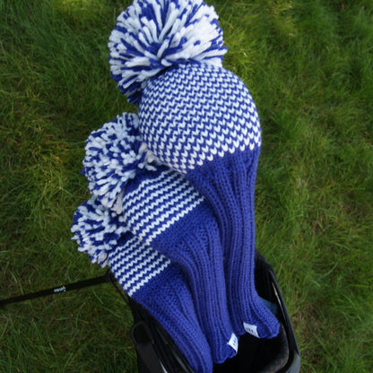 Check Pattern Custom Knit Headcover