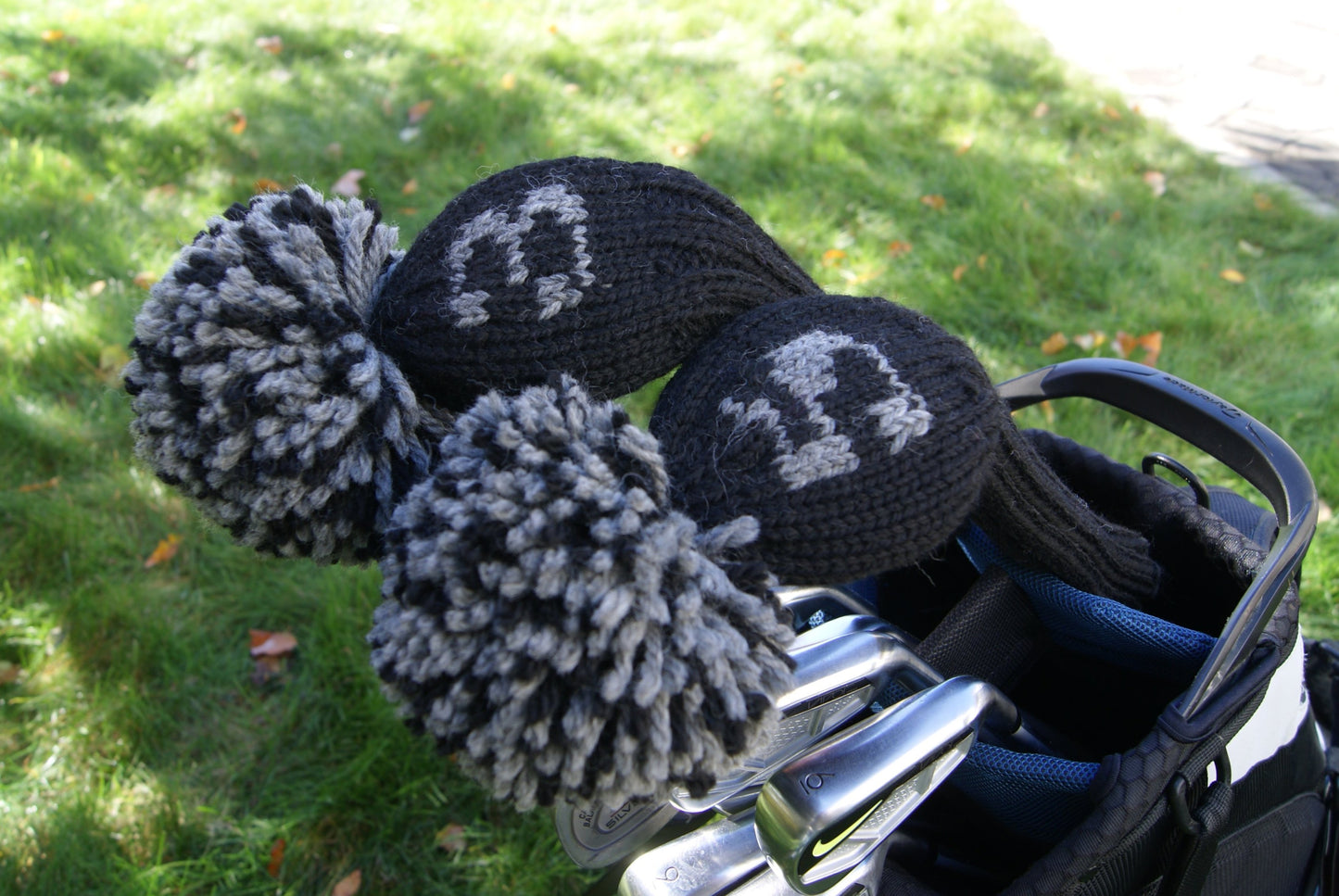 Large Monogram Custom Knit Headcover - One Letter/Number