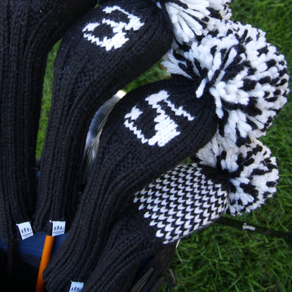 Check Pattern Custom Knit Headcover