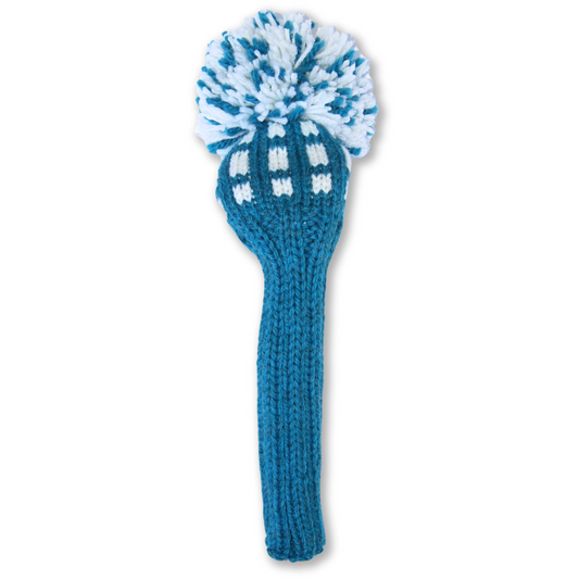 Grid Pattern Custom Knit Headcover