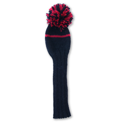 One Stripe Driver Headcover (Black/Red)