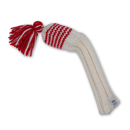 Hybrid Cover - White with Red Stripes