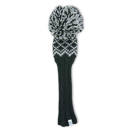 Couvre-chef en tricot pied-de-poule