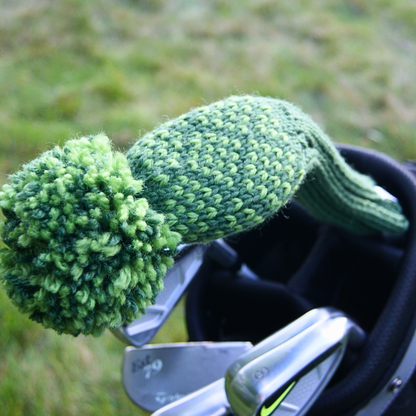 Couvre-chef en tricot à larges rayures