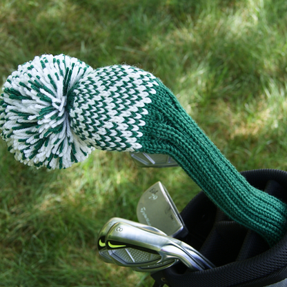 Couvre-chef en tricot à larges rayures