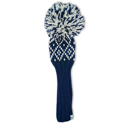 Couvre-chef en tricot pied-de-poule