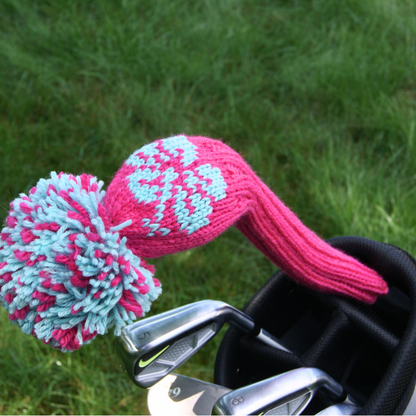 Hibiscus Flower Custom Knit Headcover