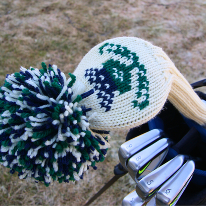 Scottish Thistle Motif Custom Knit Headcover