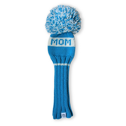 Monogram Stripe Custom Knit Headcover - 3 Letters/Numbers