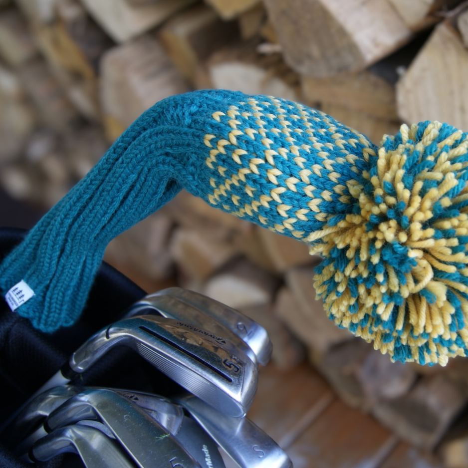 Lattice Pattern Custom Knit Headcover