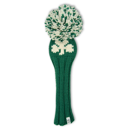 Shamrock Motif Custom Knit Headcover