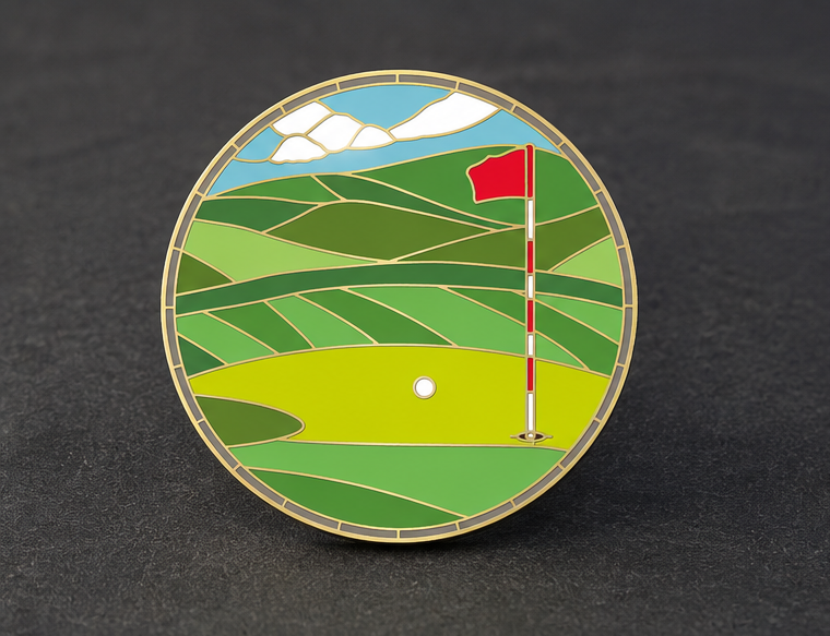 The Front Pin - Premium Golf Ball Marker
