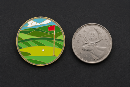 The Front Pin - Premium Golf Ball Marker