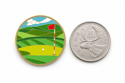 The Front Pin - Premium Golf Ball Marker