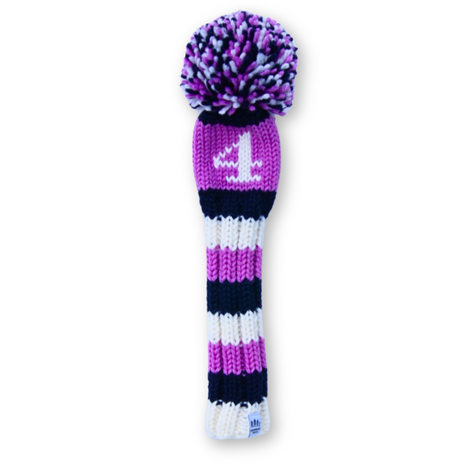 Varsity Stripe + 4 | Hybrid | White/Pink/Navy