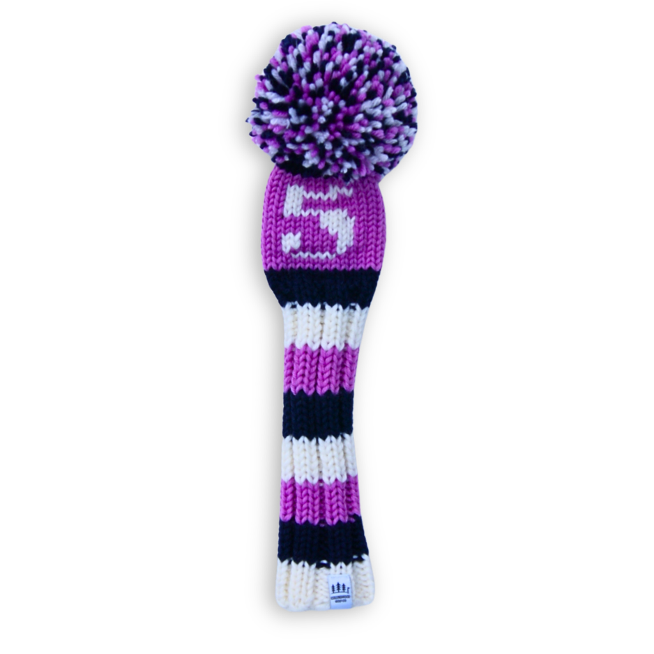 Varsity Stripe + 5 | Hybrid | White/Pink/Navy