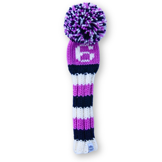Varsity Stripe + 6 | Hybrid | White/Pink/Navy